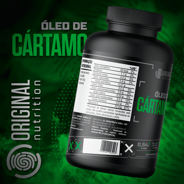 Combo 3x Óleo De Cártamo 120 Cáps - Original Nutrition
