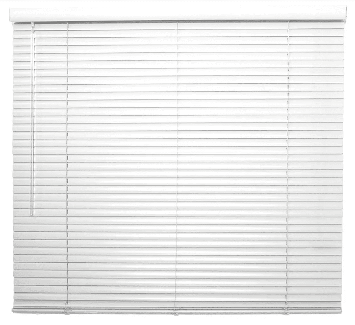 Persiana Horizontal De Alumínio 25mm Branca 0,56 x 0,58m (LAR x ALT)