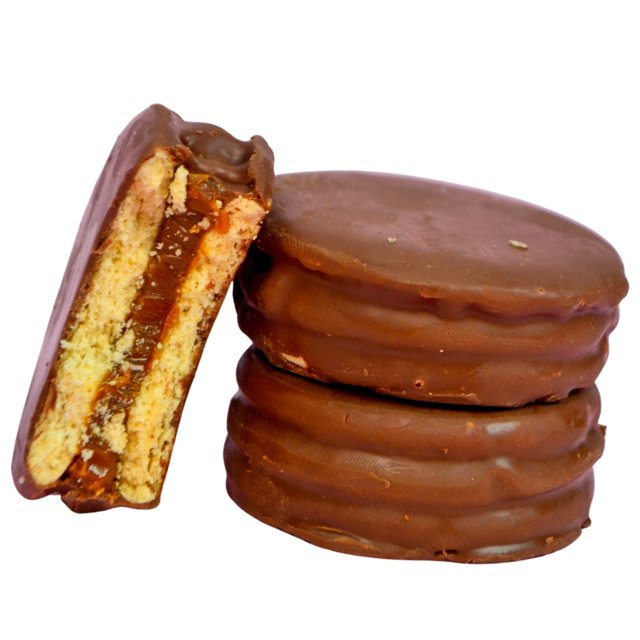Alfajor Chocolate Meio Amargo - Caixa com 12 unidades