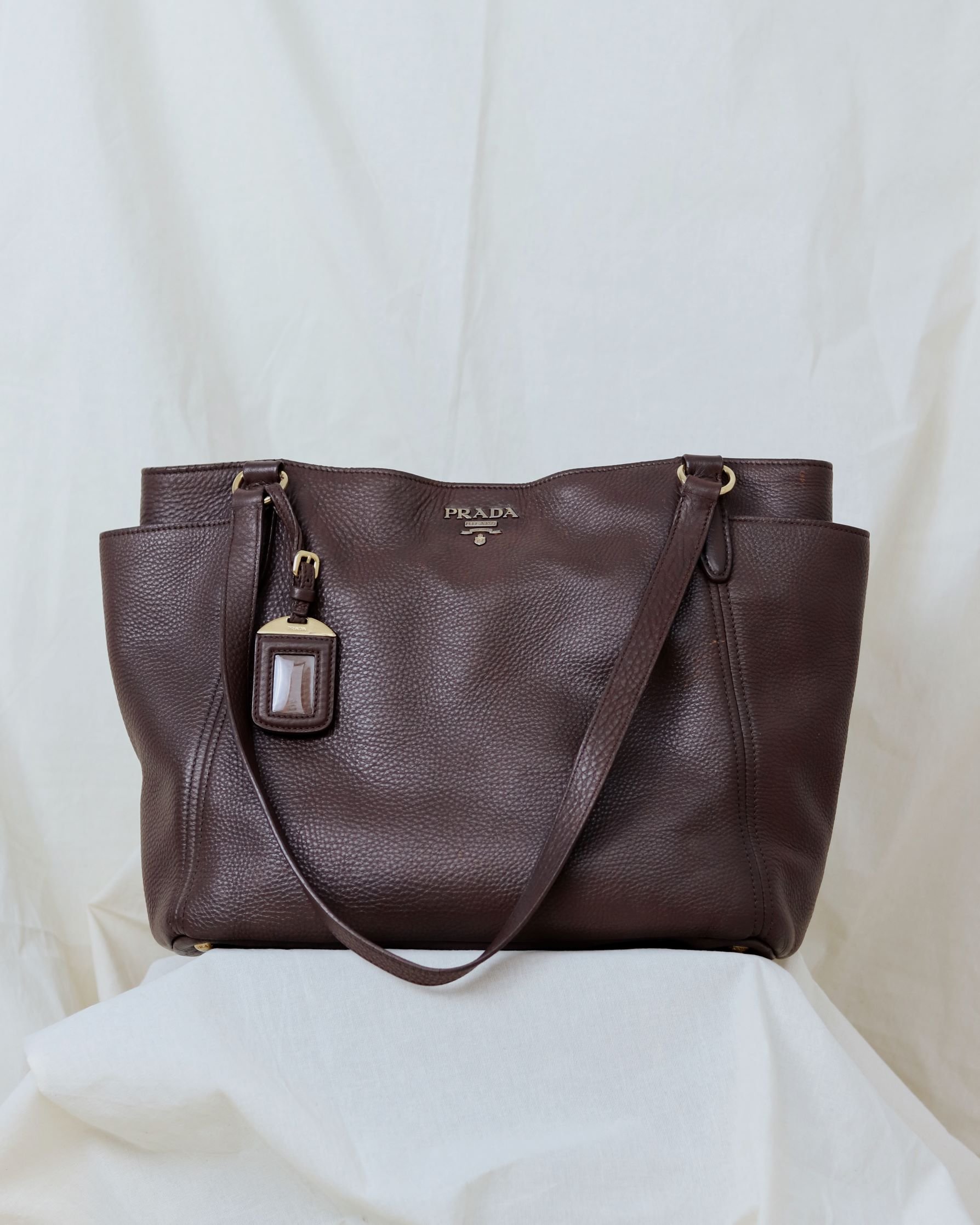 tall leather tote bolsa