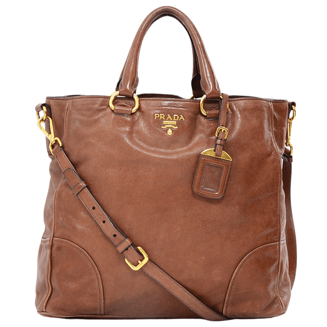 Bolsa Prada Tote Marrom | BagMe