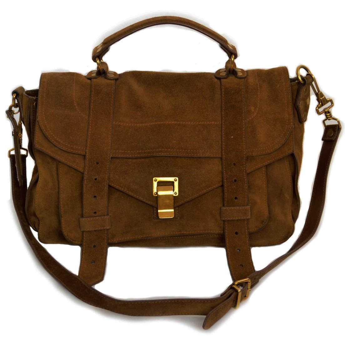 proenza schouler suede bolsa