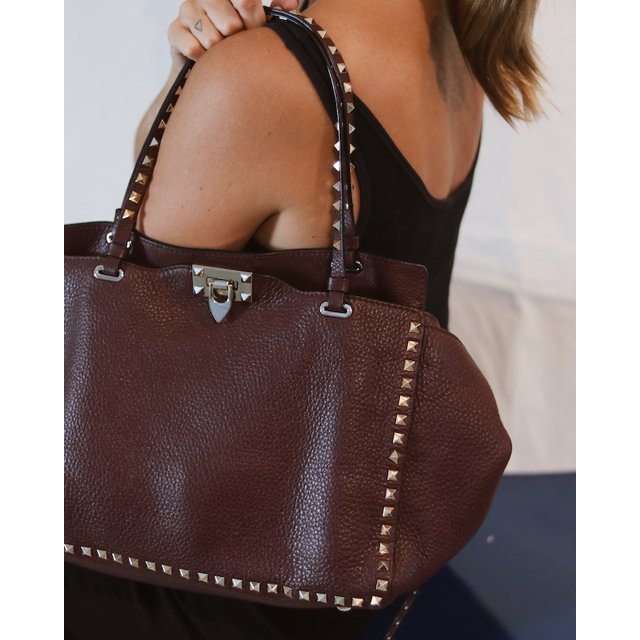 burgundy valentino bolsa