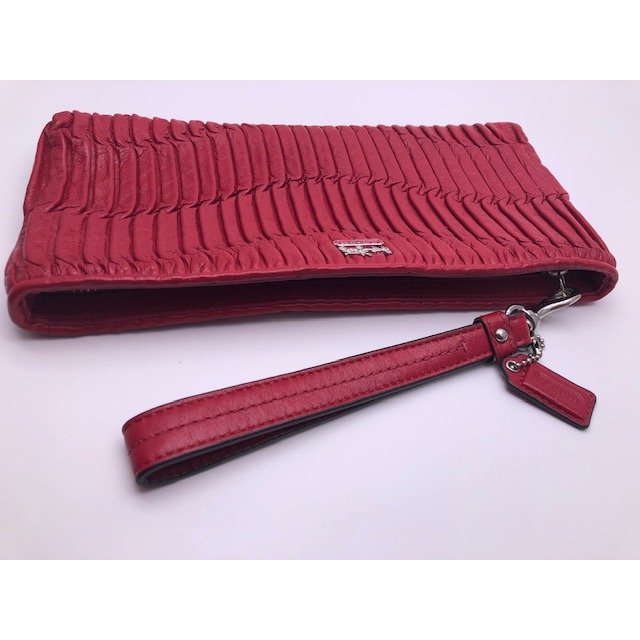 coach bolsa red