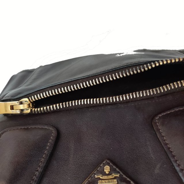 small pouch bolsa with zipper