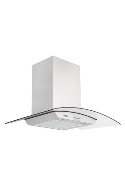 Coifa de Parede Tramontina New Vetro em Aço Inox e Vidro Temperado 80 cm 220 v