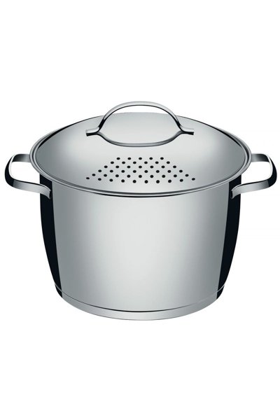 Espagueteira Tramontina Allegra em Aço Inox Com Fundo Triplo 20 cm 4,4 l
