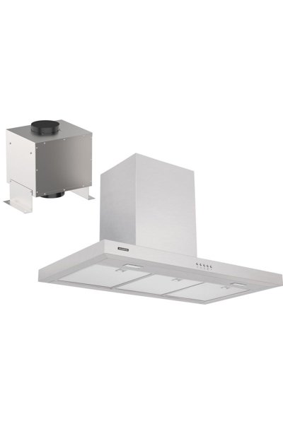 Coifa de Parede Tramontina Dritta 90 Split em Aço Inox 220 v