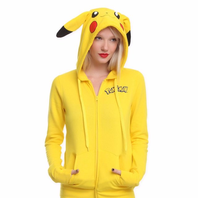 pikachu moletom com capuz for boys