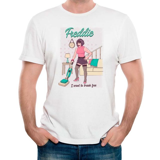 camiseta queen i want to break free