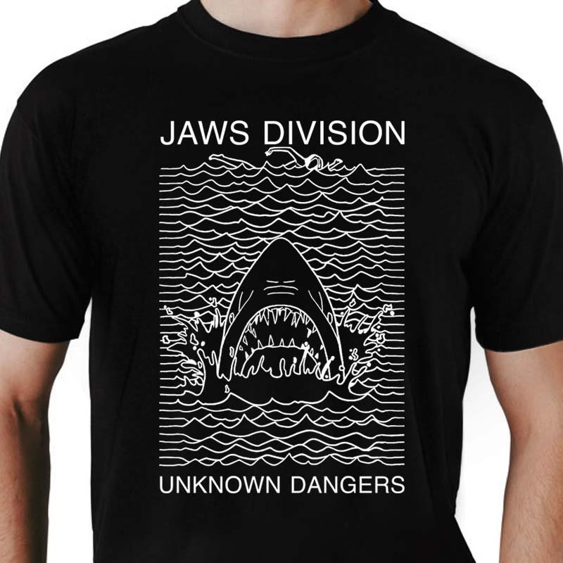 Camiseta rock Joy Division Jaws 