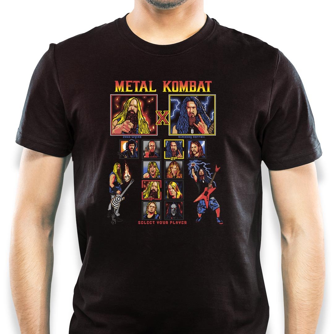 camisas metal