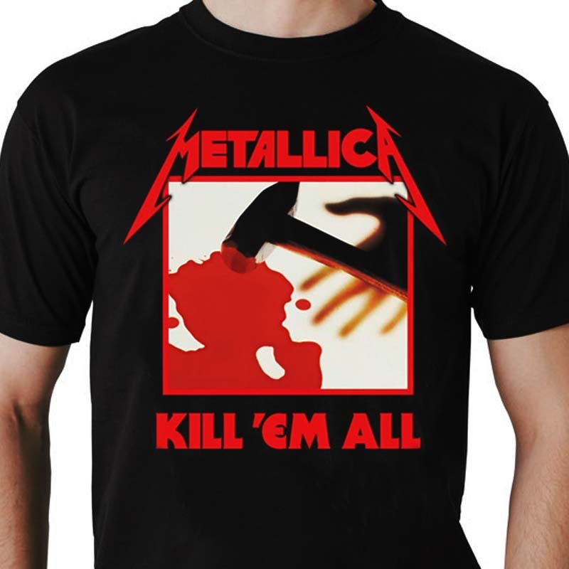 metallica camiseta