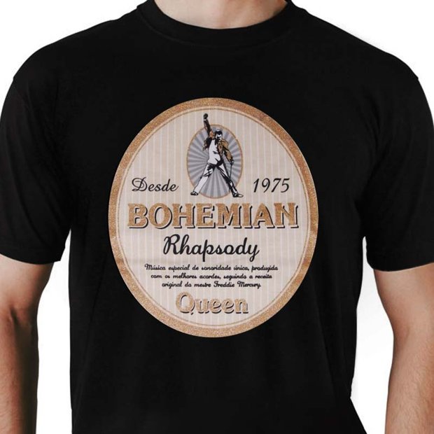 camiseta do queen