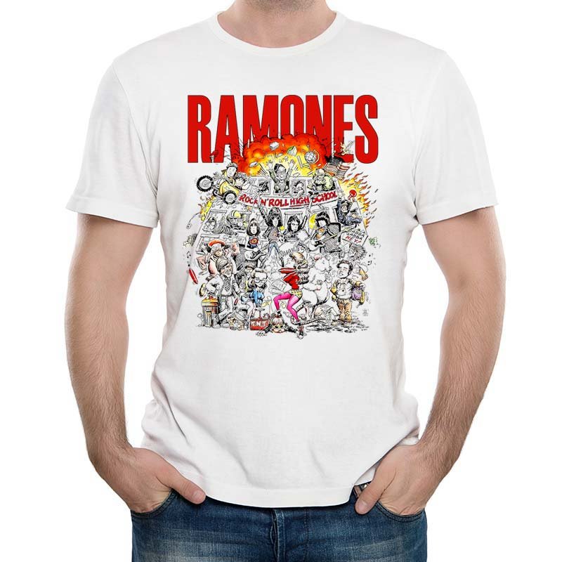 camiseta de ramones