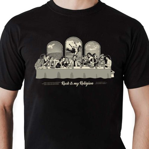 camisa rock masculina