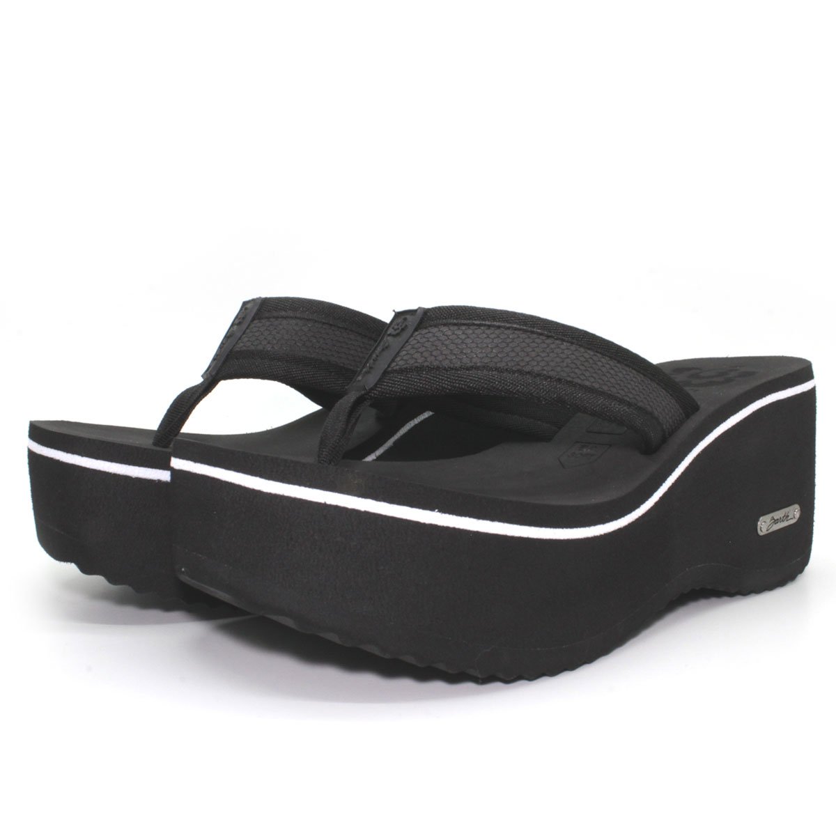 Tamanco Plataforma Barth Shoes Bahamas Preto Barth Shoes