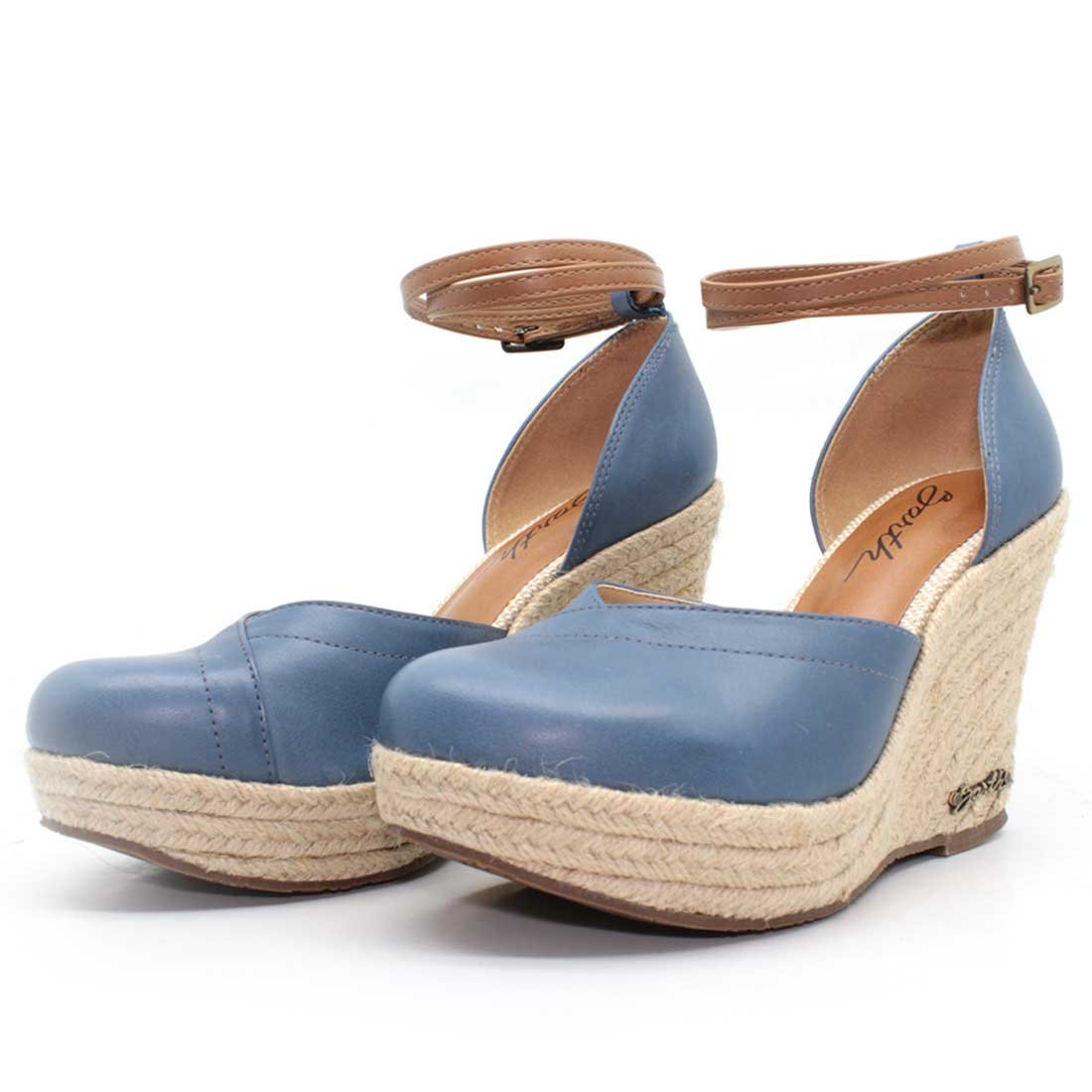 Sandália DAFITI SHOES Tiras Laranja - Compre Agora