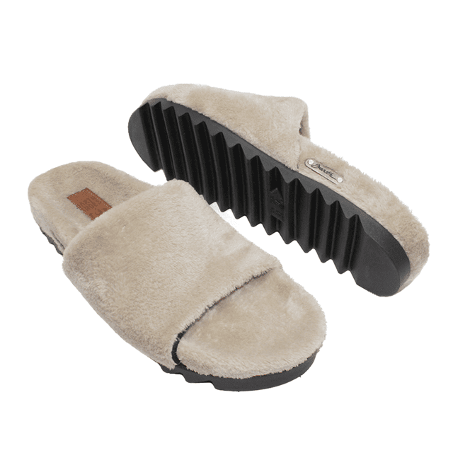 Rasteira Slide Comfy Barth Shoes Mila Pelucia