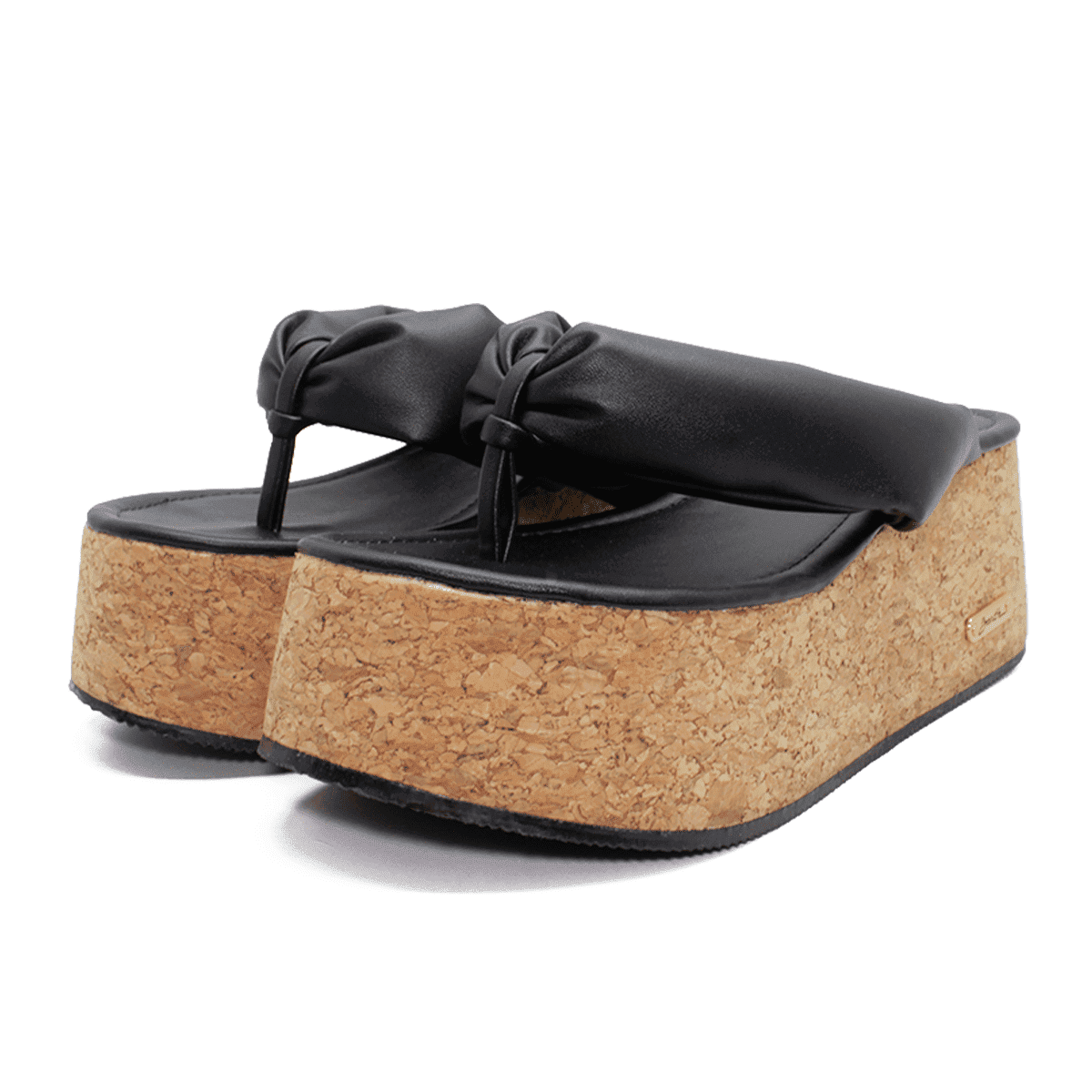 Sandalia Plataforma Brilho Barth Shoes Dubai