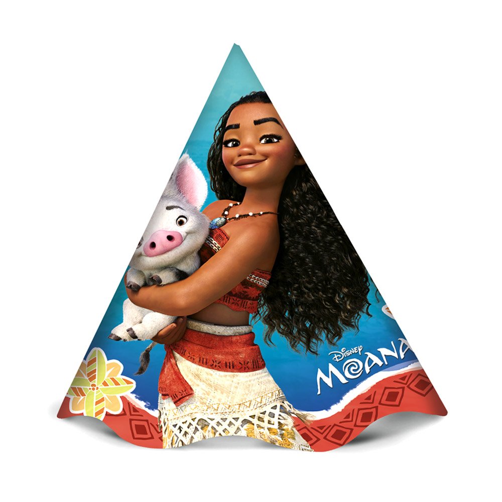 Chapeu Aniversario Moana Leve 12 Un Pague 10 Un Regina Jovipel Embalagens