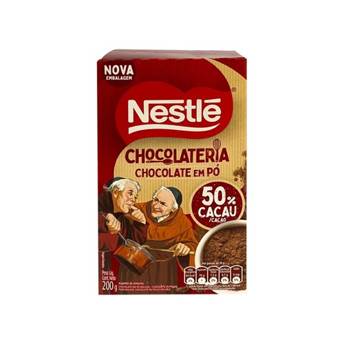 Chocolate em Pó 50% Cacau 200g - Nestlé | Jovipel Embalagens