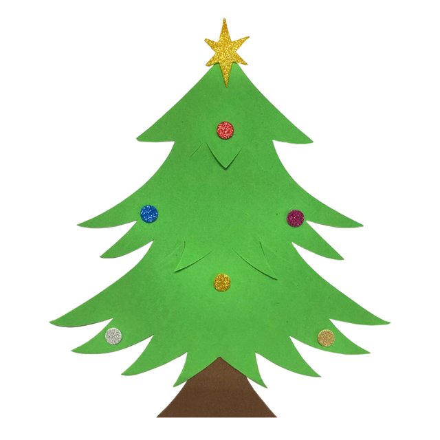 Painel E.V.A. Pequeno Árvore de Natal - Magia
