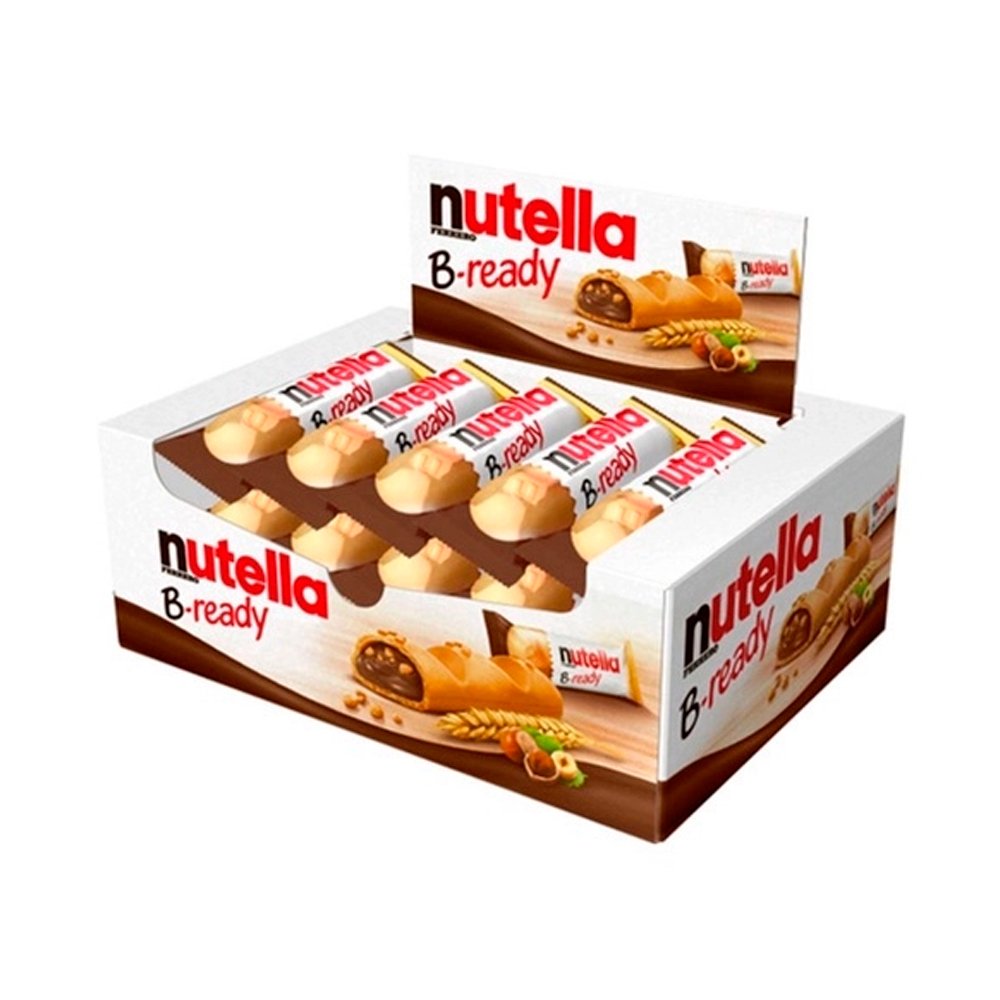 Nutella B-Ready 22g C/10 Un - Ferrero | Jovipel