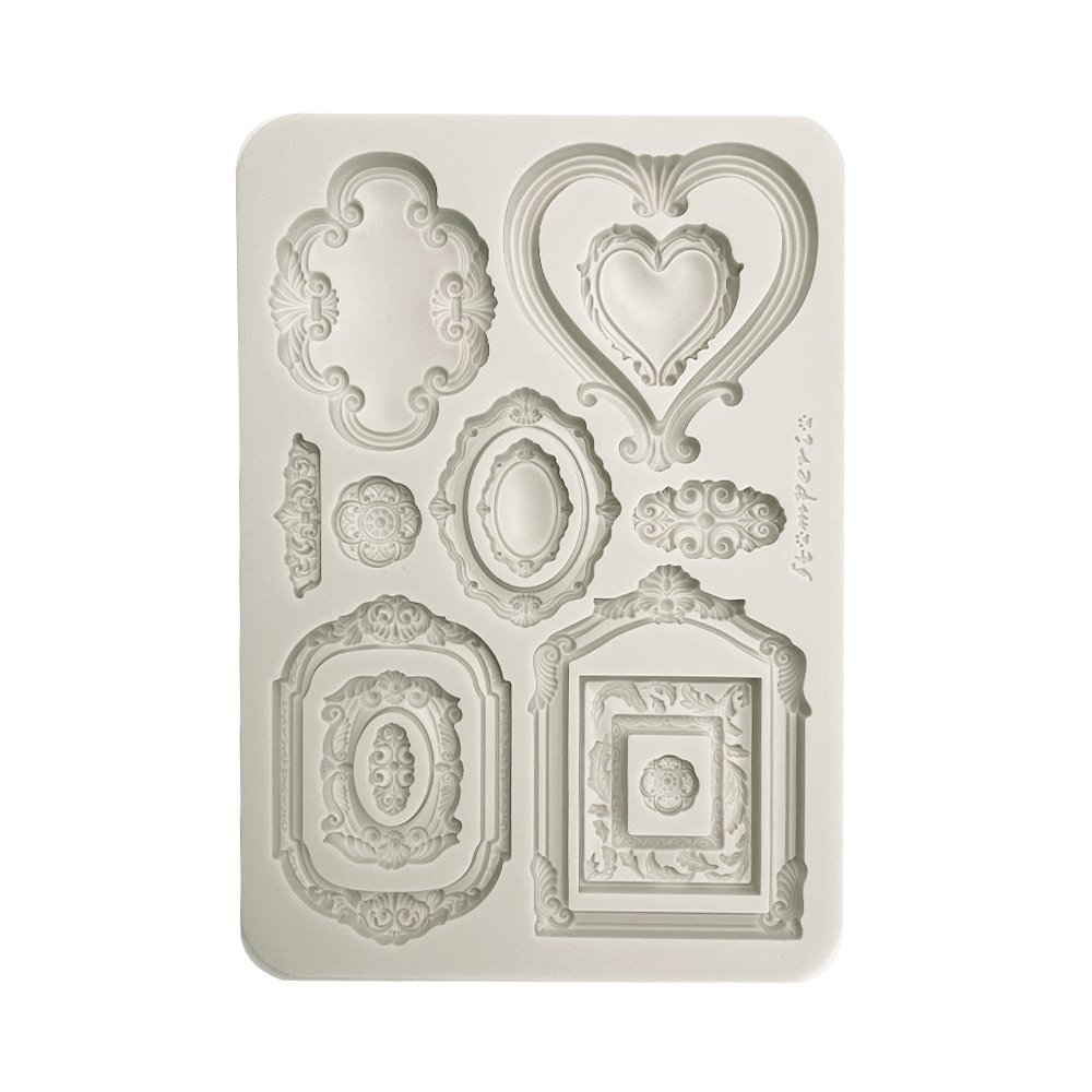 MOLDE DE SILICONE IMPORTADO - A5 Timeless frames | Benditas Criações