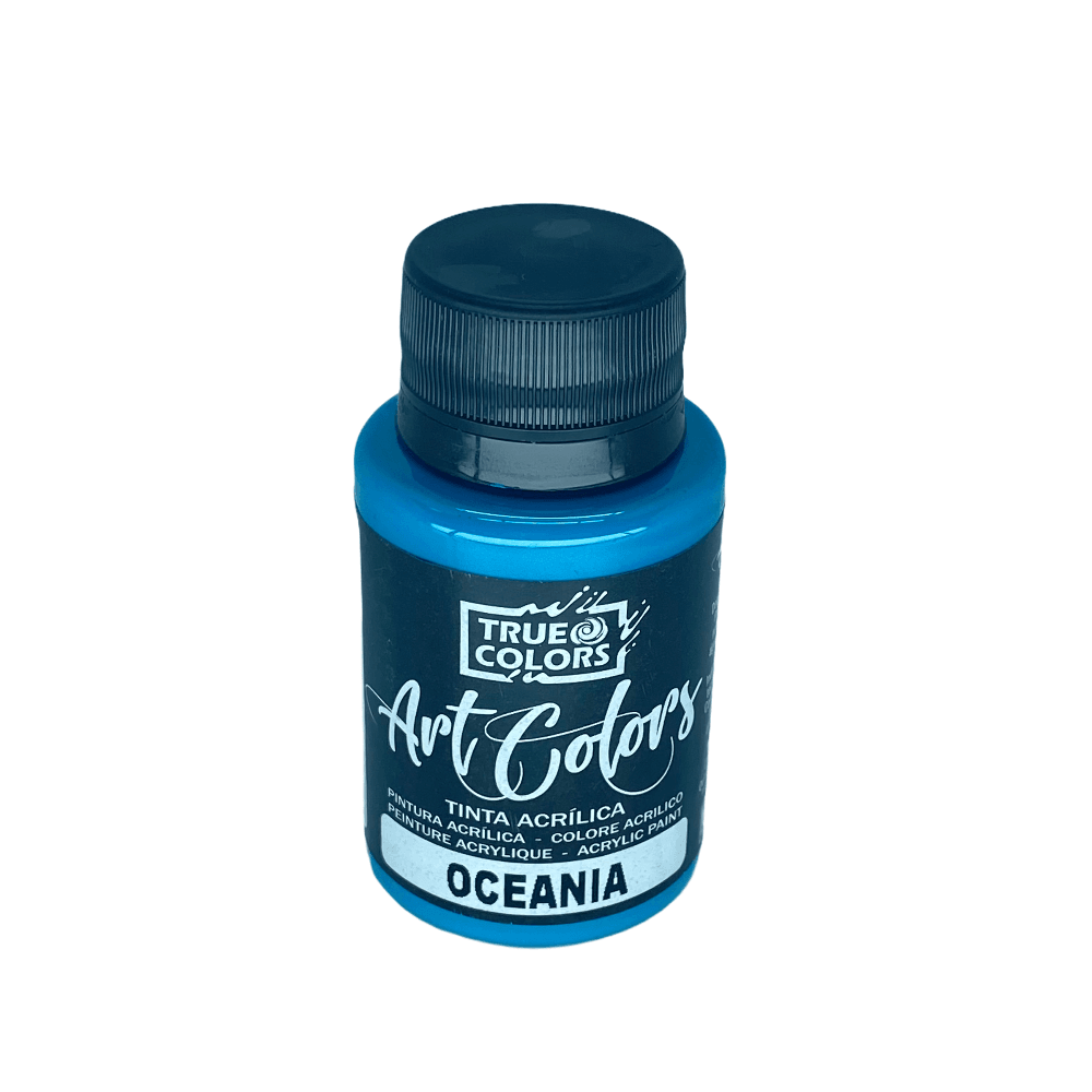TINTA ACRÍLICA ART COLORS 60ml - OCEANIA | Benditas Criações