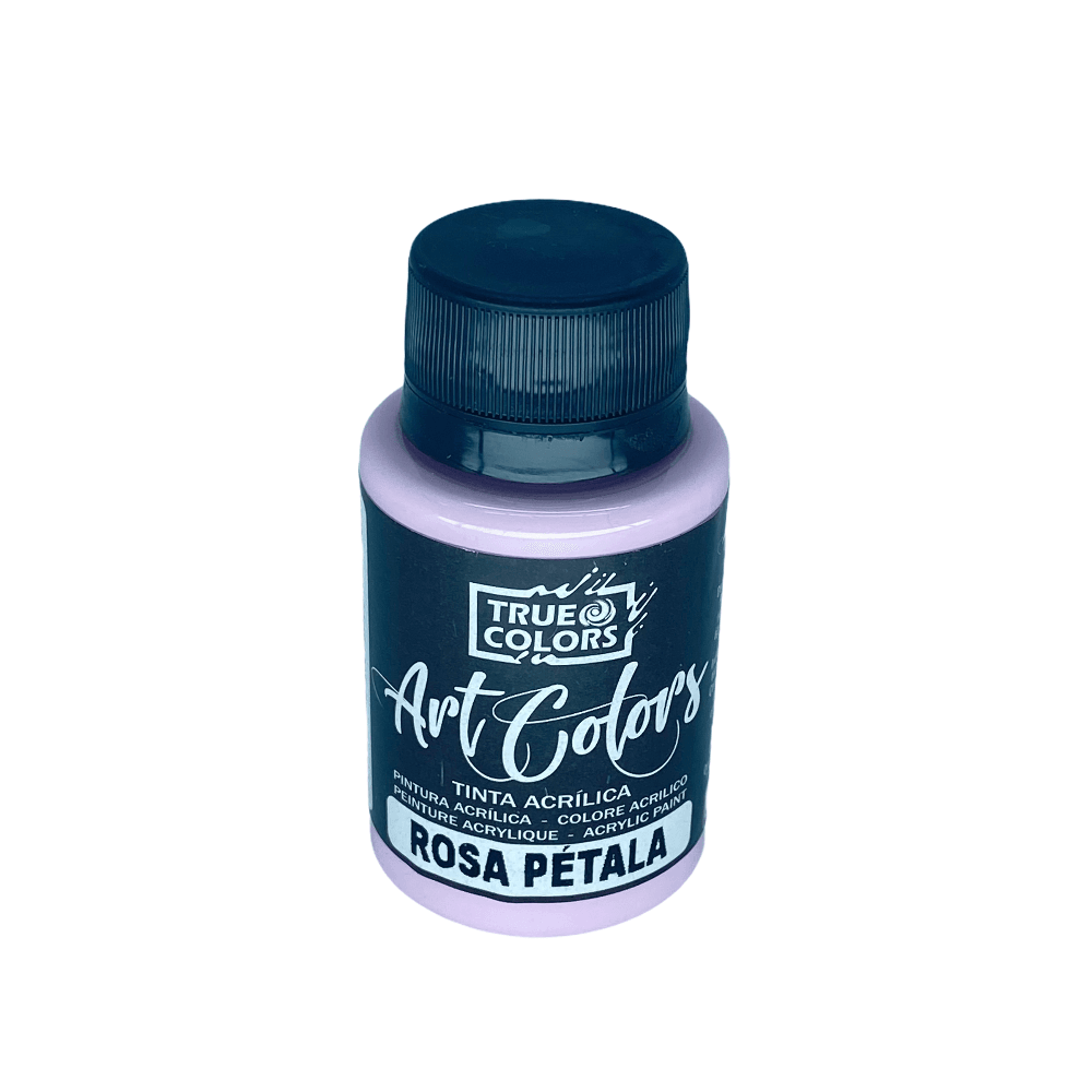 TINTA ACRÍLICA ART COLORS 60ml - ROSA PÉTALA | Benditas Criações