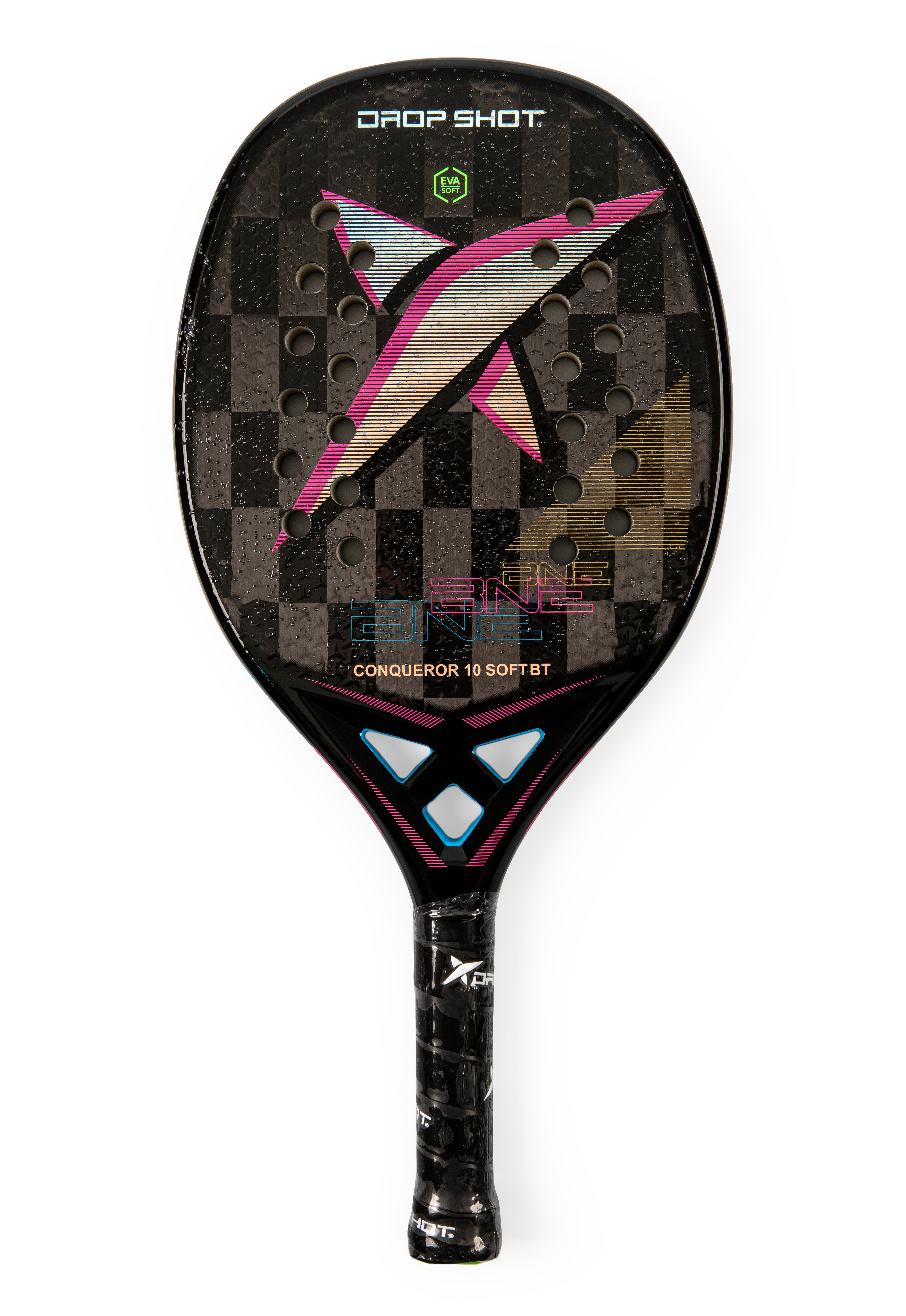 Raquete de beach tennis DROP SHOT CONQUEROR 10.0 SOFT BT | DROP