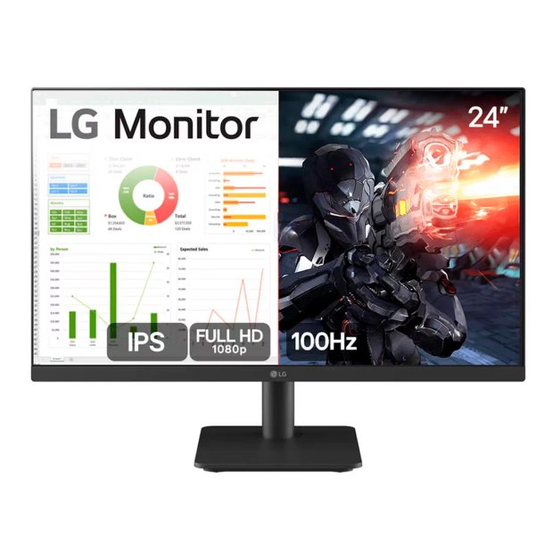 Monitor Gamer LG 24 IPS FHD 5MS, 100HZ, 3 Side Borderless, Hdmi ...