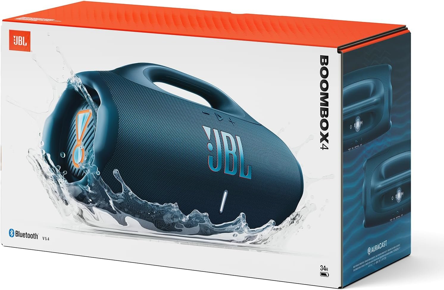 Caixa de Som Bluetooth JBL Boombox 4, com Auracast, IP68 | STARTEC