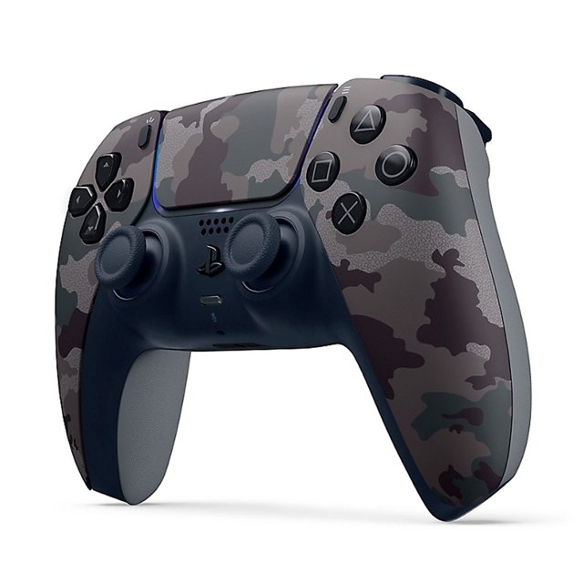 Controle Sem Fio Sony PS5, DualSense Gray Camuflado - 1000030620