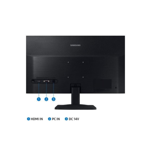 Monitor Samsung, 22 Polegadas, FHD HDMI, Vga 60hz, Preto ...