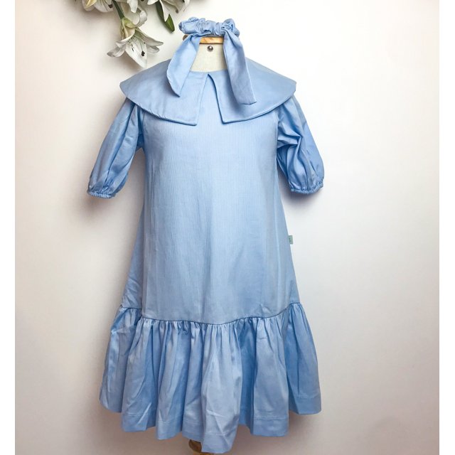 VESTIDO REALEZA AZUL BEBÊ | Isabela Enxovais