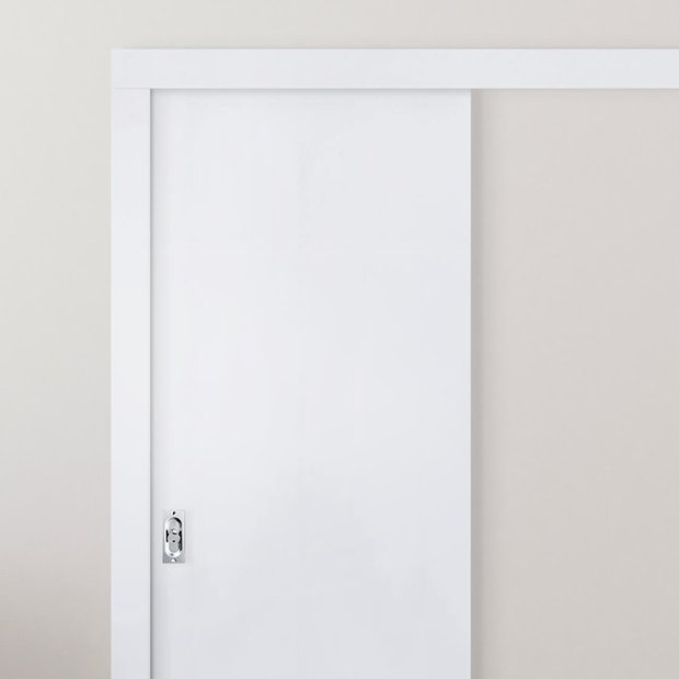 Porta Interna de Correr Revestida de PVC T-00 | Turen