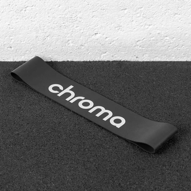 Mini Band Chroma ExtraForte (Preta) Chroma Fitness