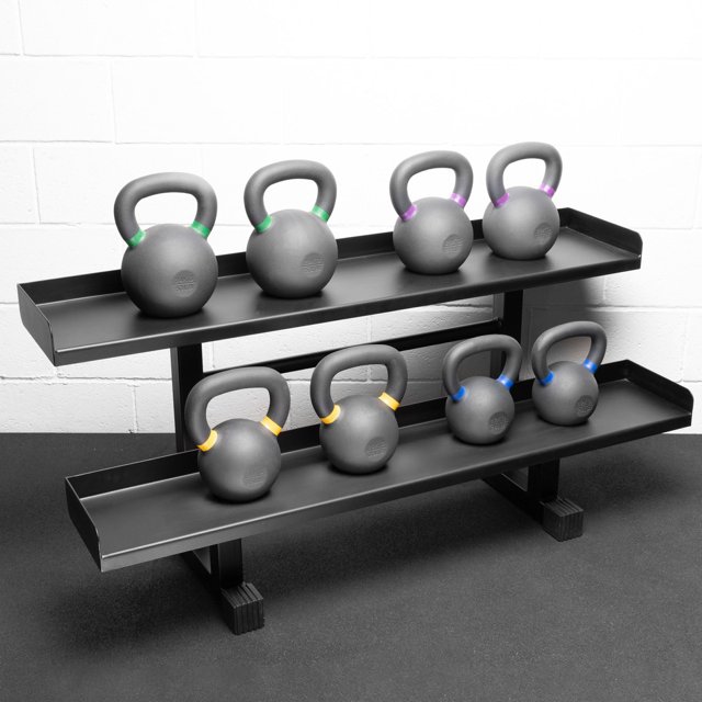 Kit Kettlebell com 12/16/20 e 24kg + Suporte Chroma Fitness
