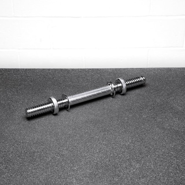 Barra Reta 40cm Cromada c/ Rosca Chroma Fitness - Main Image