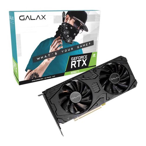  GALAX GeForce RTX 3060 Ti (1-Click OC) LHR 8GB GDDR6 256Bits - 36ISL6MD1VQW