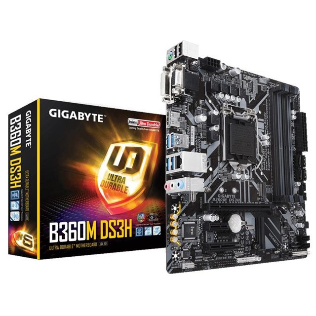 Gigabyte b360m ds3h обзор