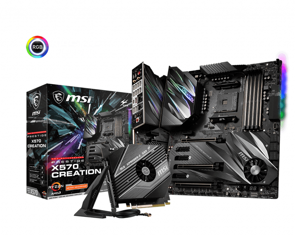 Placa Mãe MSI Prestige X570 Creation AM4 DDR4 E-ATX | GK InfoStore