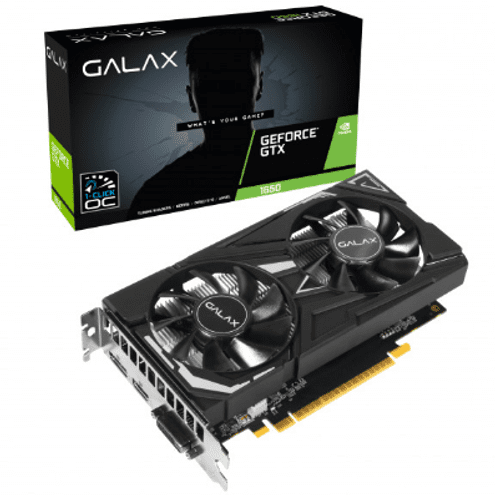 Placa de Vídeo Galax GeForce GTX 1650 EX (1-Click OC) 4GB GDDR6 128-Bit - 65SQL8DS66E6