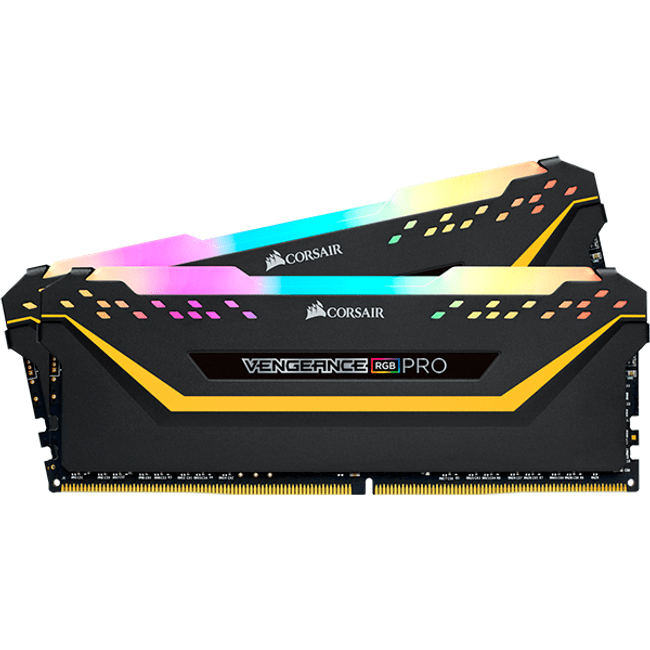 Memória Corsair Vengeance RGB Pro TUF Gaming Edition 16GB (2x8GB) 3000MHz DDR4 CL15 - CMW16GX4M2C3000C15-TUF