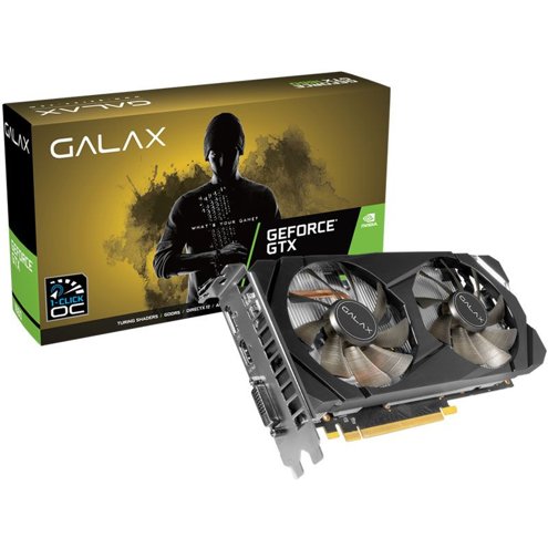 Placa de Vídeo Galax GeForce GTX 1660 (1-Click OC) 6GB DDR5 192BIT - 60SRH7DSY91C