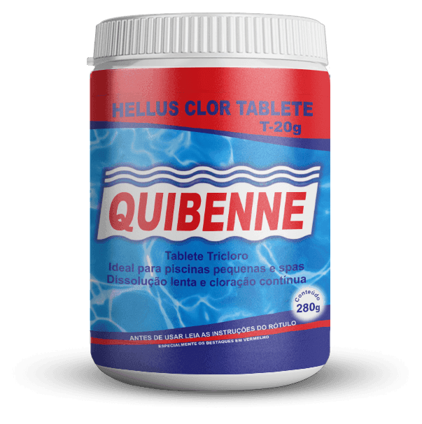 Tablete Tricloro T-20 - Quibenne | Hofftech