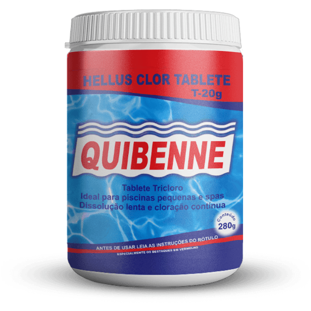 Tablete Tricloro T-20 - Quibenne | Hofftech