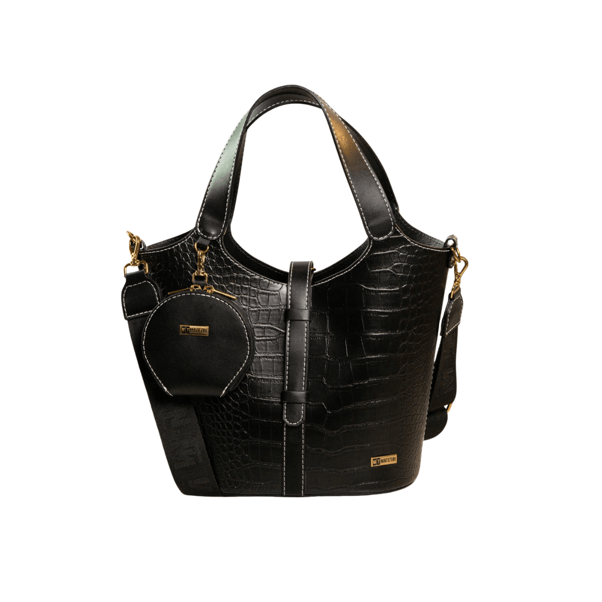 33915 - MATEIRA VENEZA CROCODILE PRETO | Mix Atacadista